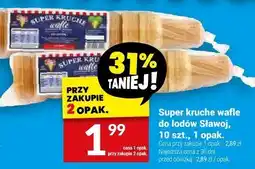 Twój Market Wafle Super kruche do lodów Sławoj oferta
