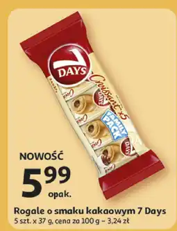 Auchan Rogale o smaku kakaowym 7 Days 5-pak Mondelez oferta