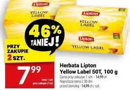 Twój Market Herbata Lipton Yellow Label oferta