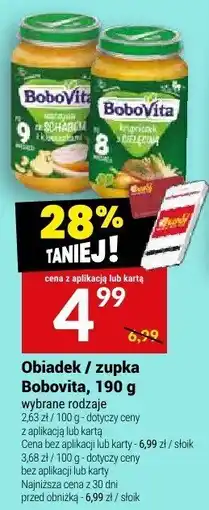 Twój Market Obiadek zupka Bobovita oferta