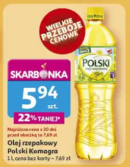 Auchan Olej rzepakowy Polski oferta