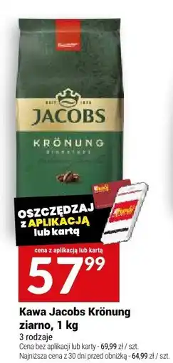 Twój Market Kawa Jacobs Kronung ziarna oferta