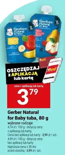 Twój Market Gerber Natural for Baby tuba oferta