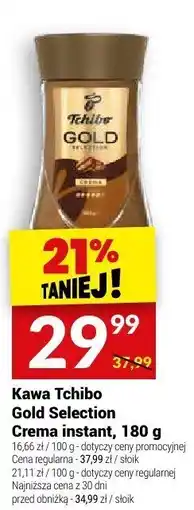 Twój Market Kawa Tchibo Gold Selection Crema instant oferta