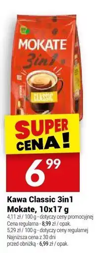 Twój Market Kawa Classic 3in1 Mokate oferta
