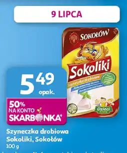 Auchan Szyneczka drobiowa Sokoliki Sokołów oferta