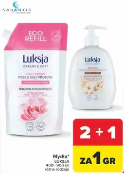 Carrefour Mydła LUKSJA oferta
