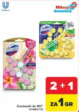 Carrefour Zawieszki do WC Domestos oferta