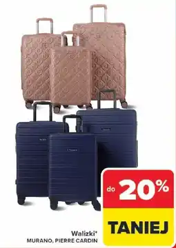 Walizki MURANO, PIERRE CARDIN