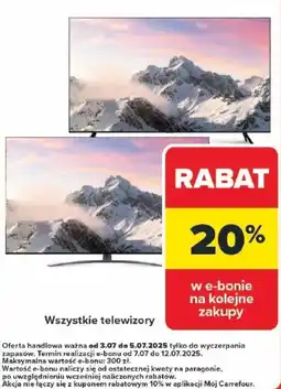Carrefour Telewizory oferta