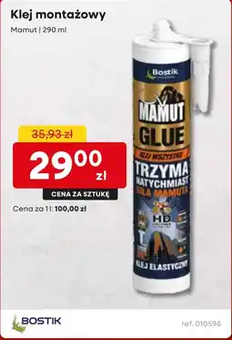 3W Klej montażowy Mamut Bostik oferta