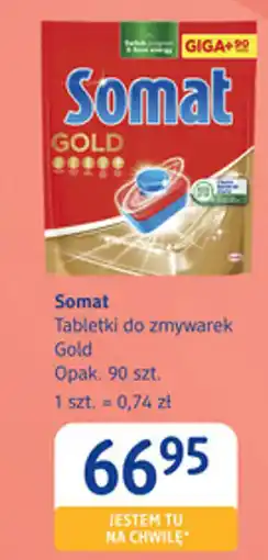 dm drogerie markt Somat Tabletki do zmywarek Gold oferta