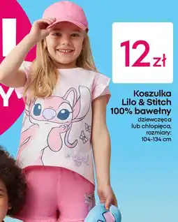 Pepco Koszulka lilo & stich 104-134 cm oferta