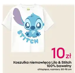 Pepco Koszulka lilo & stitch 80-98 cm oferta