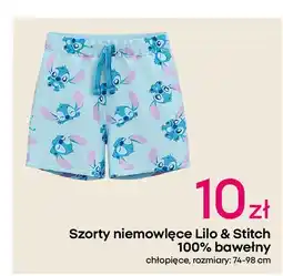 Pepco Szorty niemowlęce lilo & stich 74-98 cm oferta