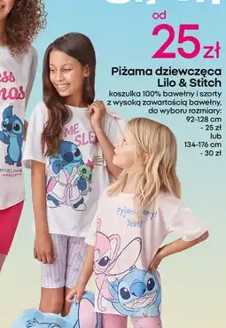 Pepco Piżama dziewczęca lilo & stitch 134-176 cm oferta