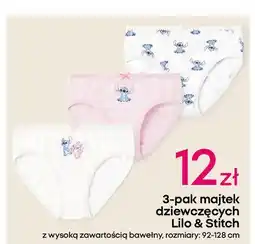 Pepco Majtki dziewczęce lilo & stich 92-128 cm oferta
