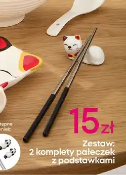 Pepco Zestaw pałeczek z podstawkami oferta