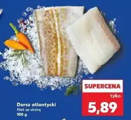 Kaufland Dorsz atlantycki filet ze skórą oferta