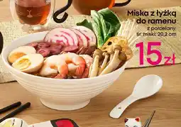 Pepco Miska z łyżką do ramenu 20.2 cm oferta