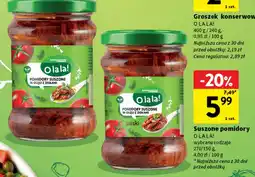 Intermarche Pomidory suszone w oleju z ziołami paski Intermarche O La La! oferta