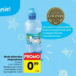Intermarche Woda mineralna O La La! oferta