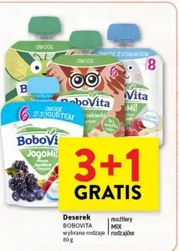 Intermarche Owoce w tubce jabłko-banan Bobovita Przyjaciele oferta