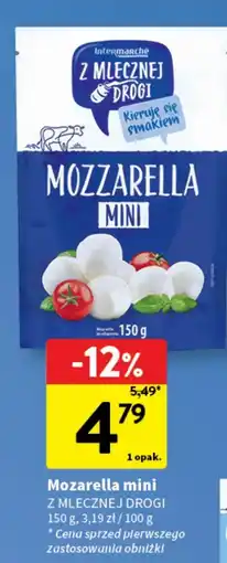 Intermarche Mozzarella mini Z Mlecznej Drogi oferta
