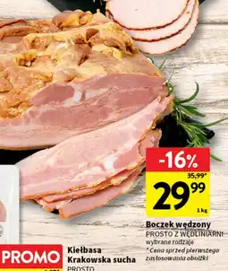 Intermarche Boczek wędzony oferta