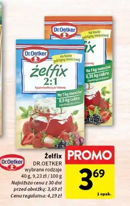 Intermarche Żelfix 3:1 Dr. Oetker oferta