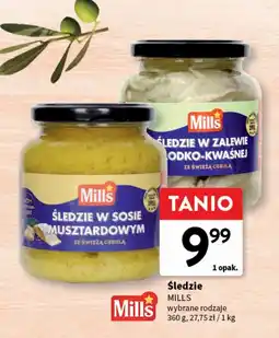 Intermarche Śledzie w zalewie słodko-kwaśnej Mills oferta