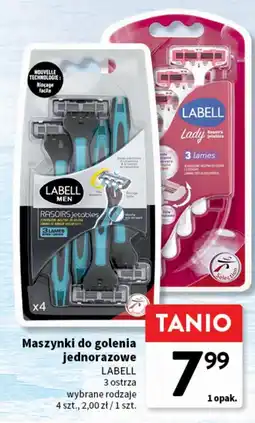 Intermarche Maszynka do golenia Labell oferta