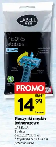 Intermarche Maszynki do golenia Labell Men oferta