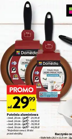 Intermarche Patelnia aluminiowa 30 cm Domedia oferta