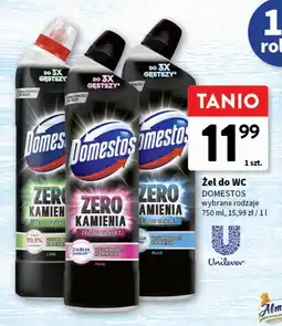 Intermarche Żel do wc blue Domestos Zero Kamienia oferta