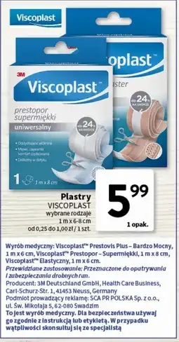 Intermarche Plastry do skóry wrażliwej Viscoplast oferta