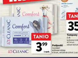 Intermarche Podpaski soft Cleanic oferta