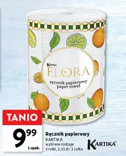 Intermarche Ręcznik papierowy flora Kartika oferta