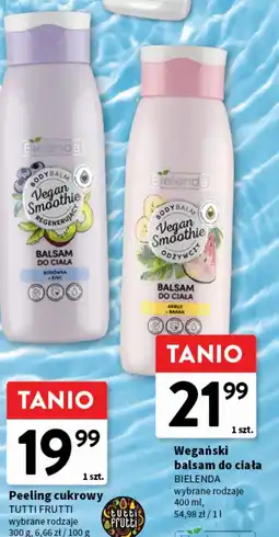 Intermarche Żel pod prysznic borówka kiwi Bielenda Vegan Smoothie oferta