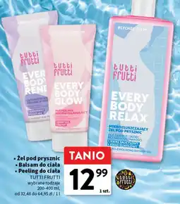 Intermarche Balsam do ciała every body renew Tutti Frutti oferta