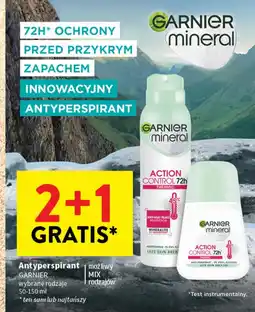 Intermarche Dezodorant thermic 72h Garnier Mineral Action Control oferta