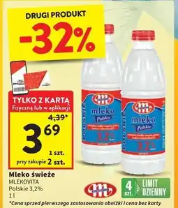 Intermarche Mleko polskie 3.2% Mlekovita oferta