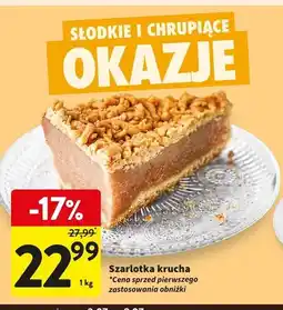 Intermarche Szarlotka krucha oferta