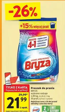 Intermarche Proszek do koloru 4w1 Bryza oferta
