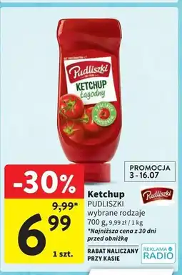 Intermarche Ketchup łagodny Pudliszki oferta