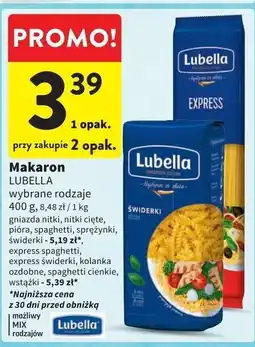 Intermarche Makaron wstążka cięta Lubella oferta