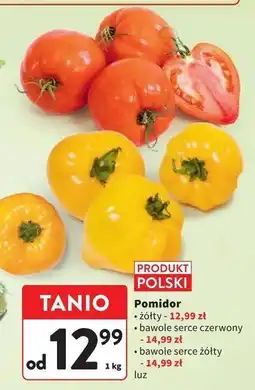 Intermarche Pomidory bawole serce żółte oferta