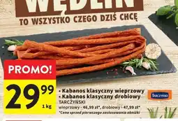 Intermarche Kabanosy wieprzowe Tarczyński Kabanos Klasyczny oferta