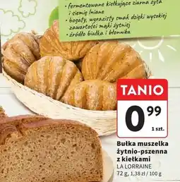 Intermarche Bułka muszelka La Lorraine oferta