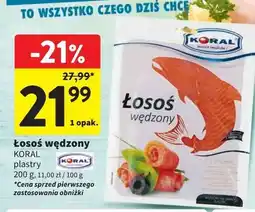 Intermarche Łosoś wędzony Koral (Graal) oferta